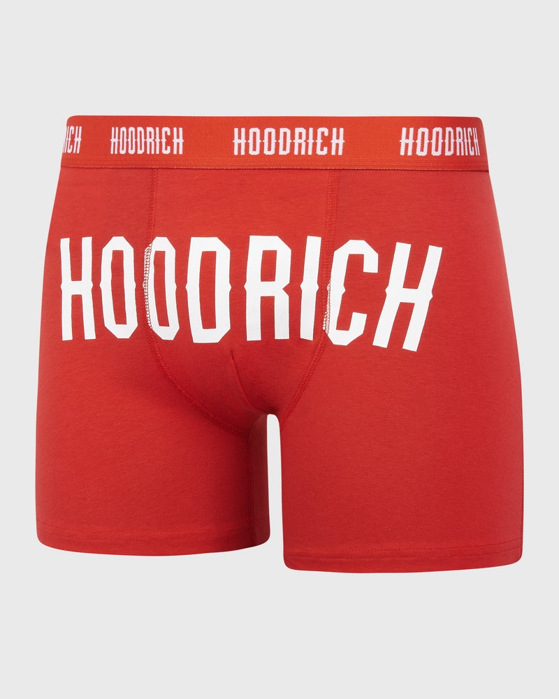 Blue / Black / Red Men's Hoodrich OG Charge 3 Pack Boxers | USA EVADTL495