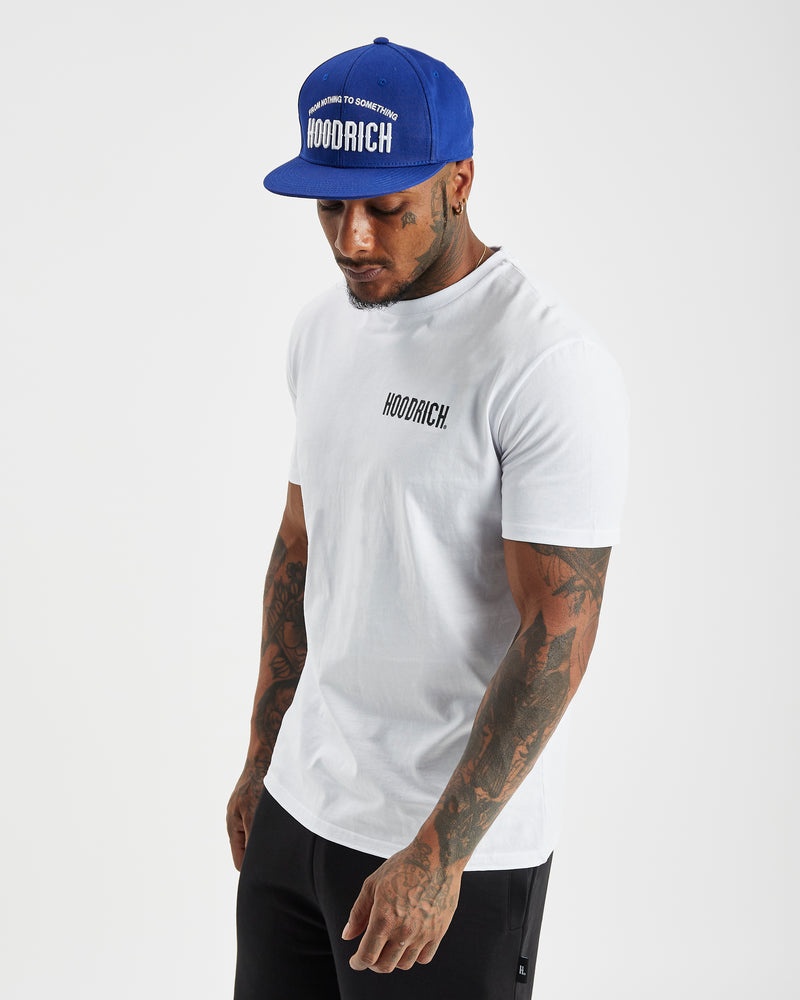 Blue / White Men's Hoodrich OG Perform Snapback Cap | USA NODQPU079