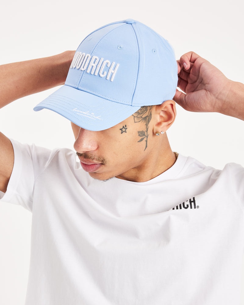 Blue / White Men's Hoodrich OG Routine Cap | USA CVXKHI421