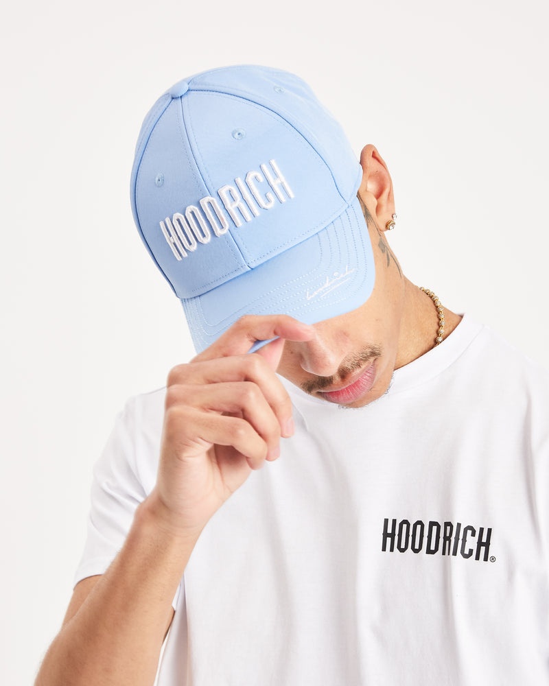 Blue / White Men's Hoodrich OG Routine Cap | USA CVXKHI421