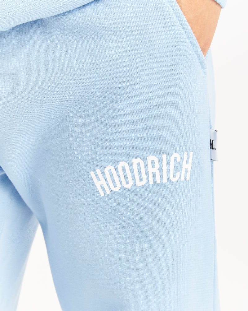 Blue / White Women's Hoodrich OG Staple Wide Leg Joggers | USA GIUMTV940