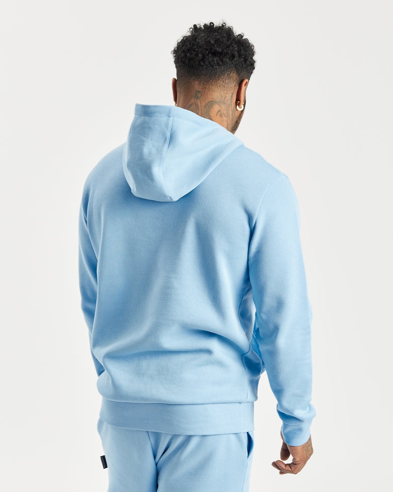 Blue / White / Blue Men's Hoodrich OG Dash Hoodie | USA KVLQZM269