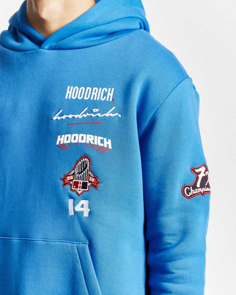 Blue / White / Red Men's Hoodrich Stadium Hoodie | USA TLEFIR731