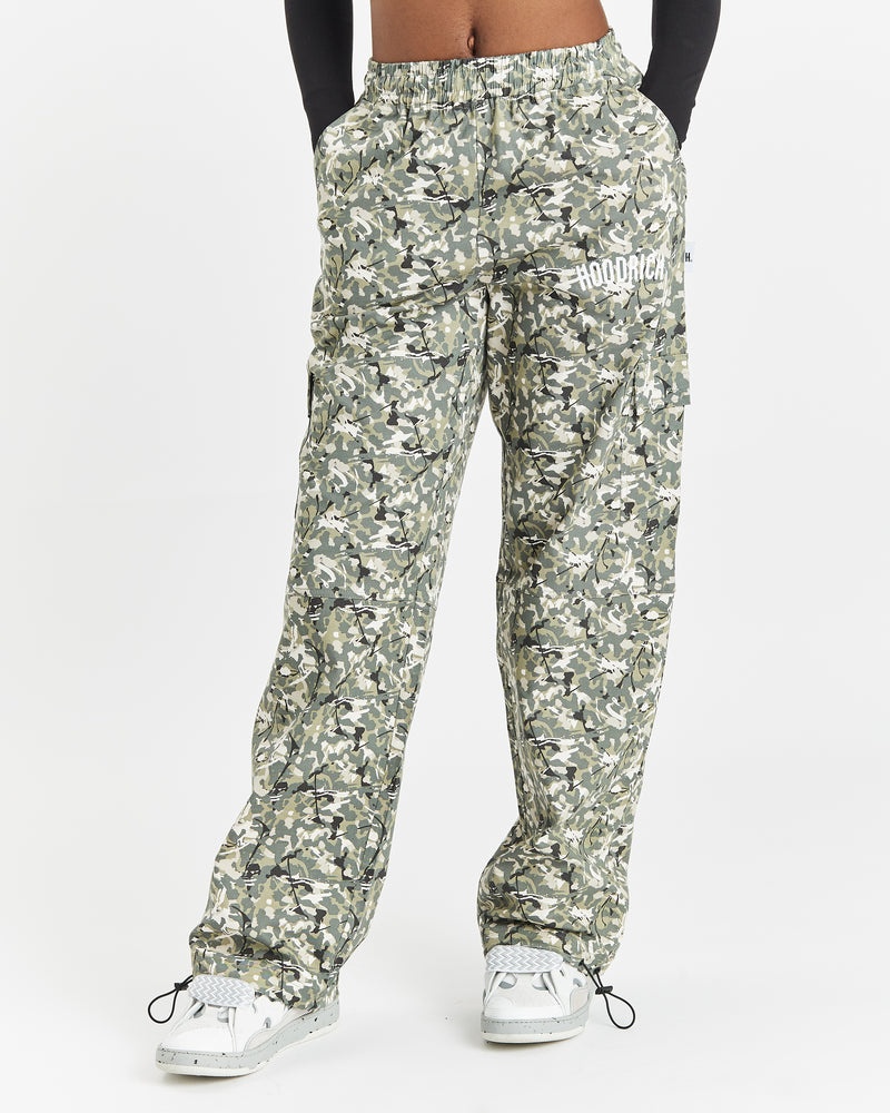 Camo / White Women's Hoodrich Covert Cargo Pants | USA RUFGSK564