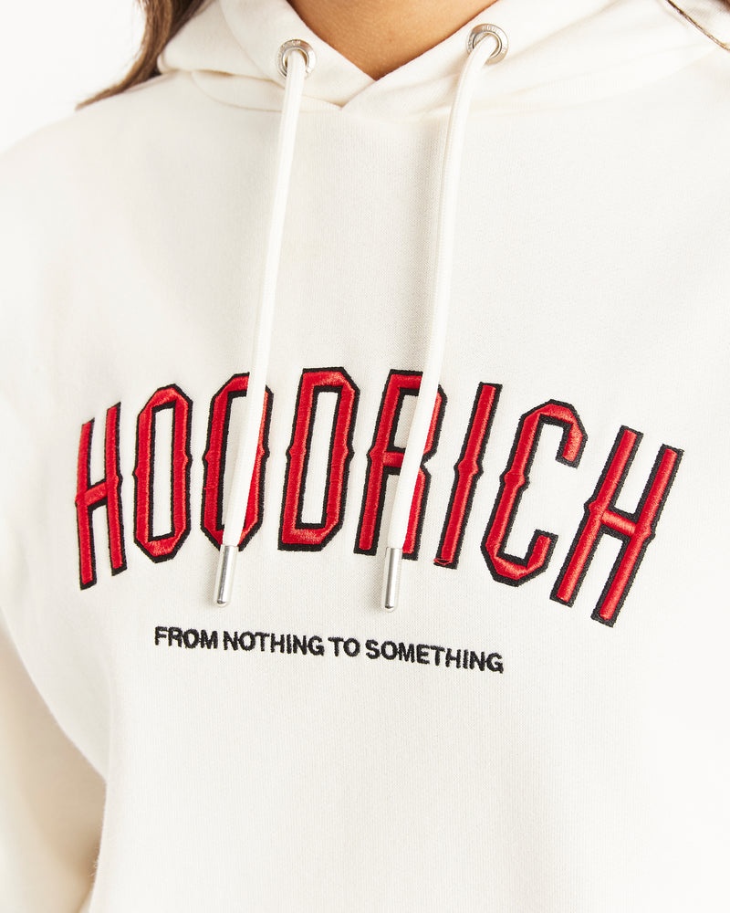 Cream / Red / Black Women's Hoodrich OG Breeze Hoodie | USA ZGQLWO071