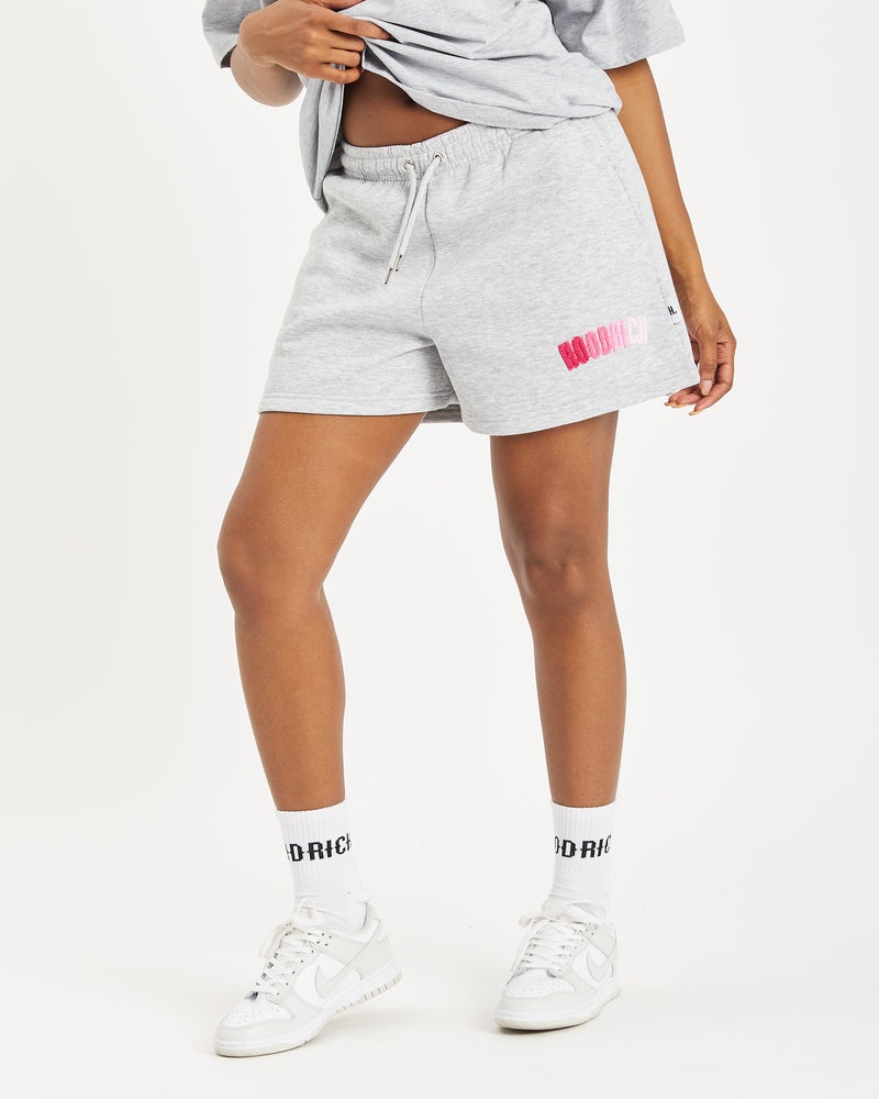 Grey Women's Hoodrich OG Kraze Shorts | USA FDQZNP701