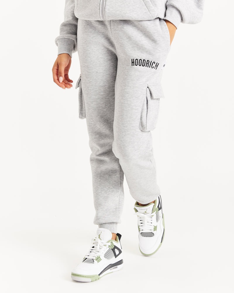 Grey / Black Women's Hoodrich OG Luna Cargo Joggers | USA GQABFW215