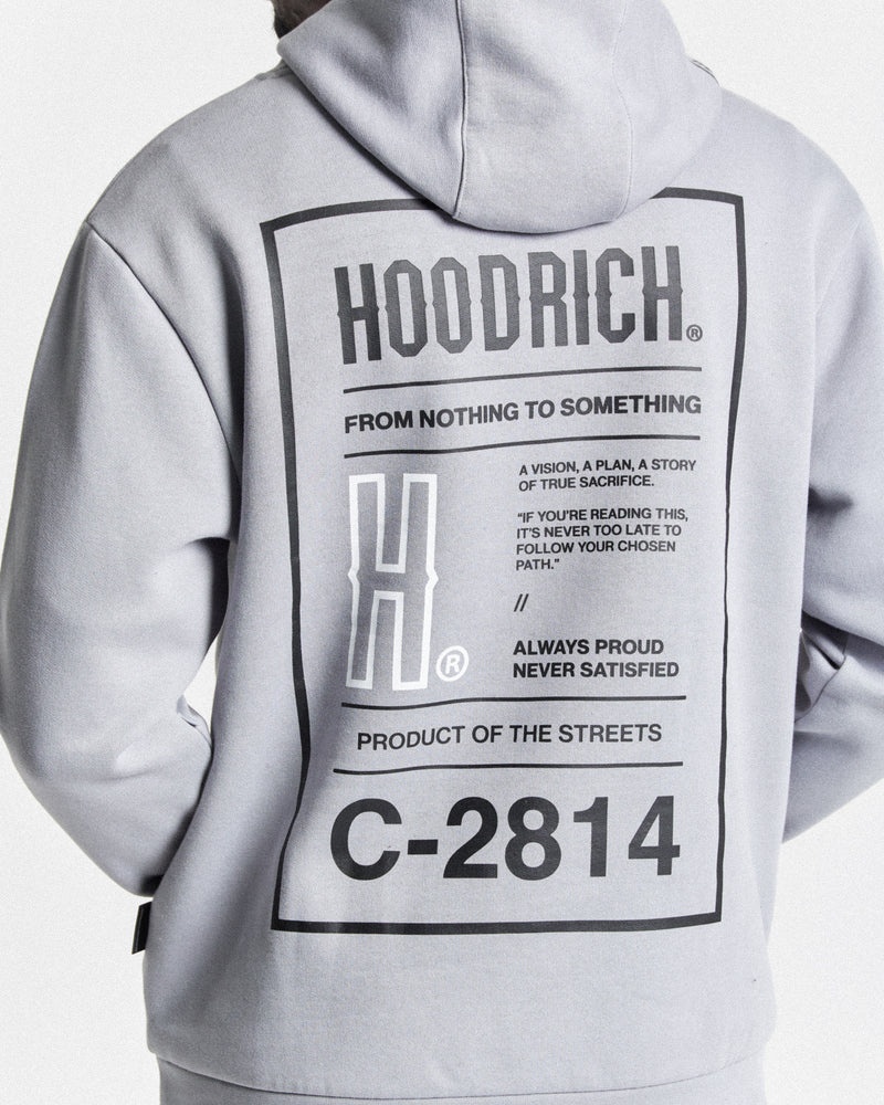 Grey / Black / White Men's Hoodrich OG Akira Hoodie | USA VSWAMI457