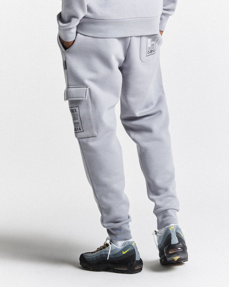 Grey / Black / White Men's Hoodrich OG Akira Joggers | USA WUSFYB079