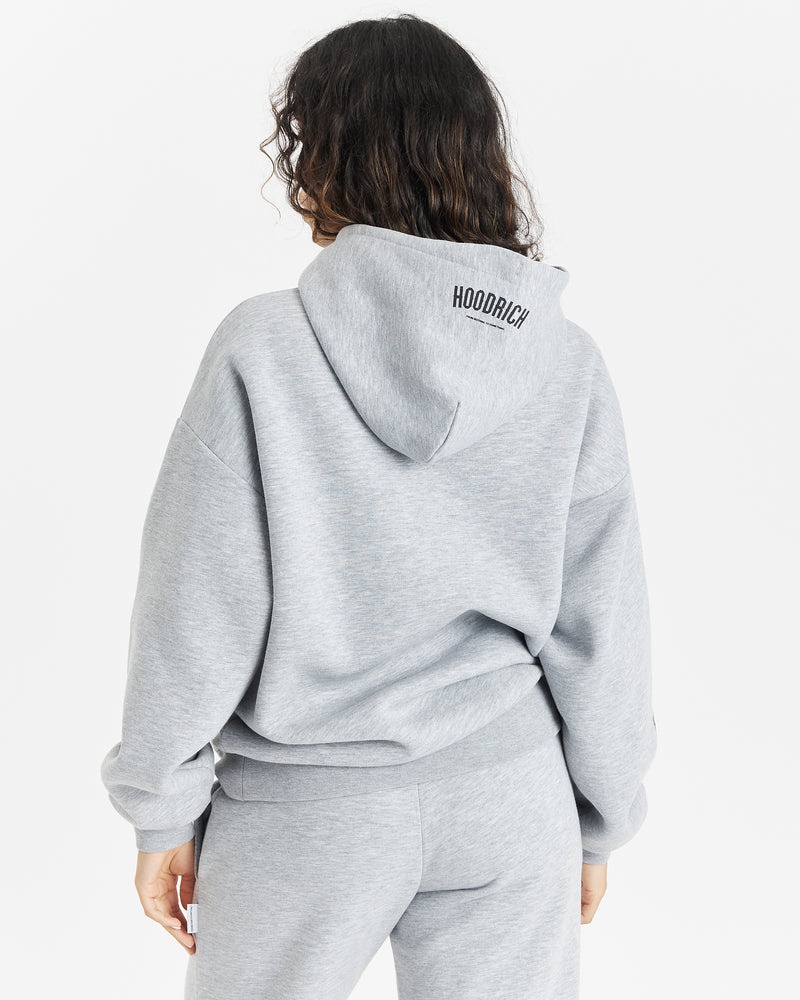 Grey / Blue / Black Women's Hoodrich OG Breeze Hoodie | USA LSEBNA675