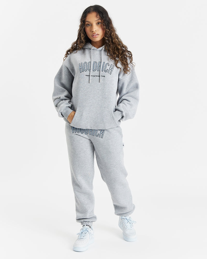 Grey / Blue / Black Women's Hoodrich OG Breeze Hoodie | USA LSEBNA675