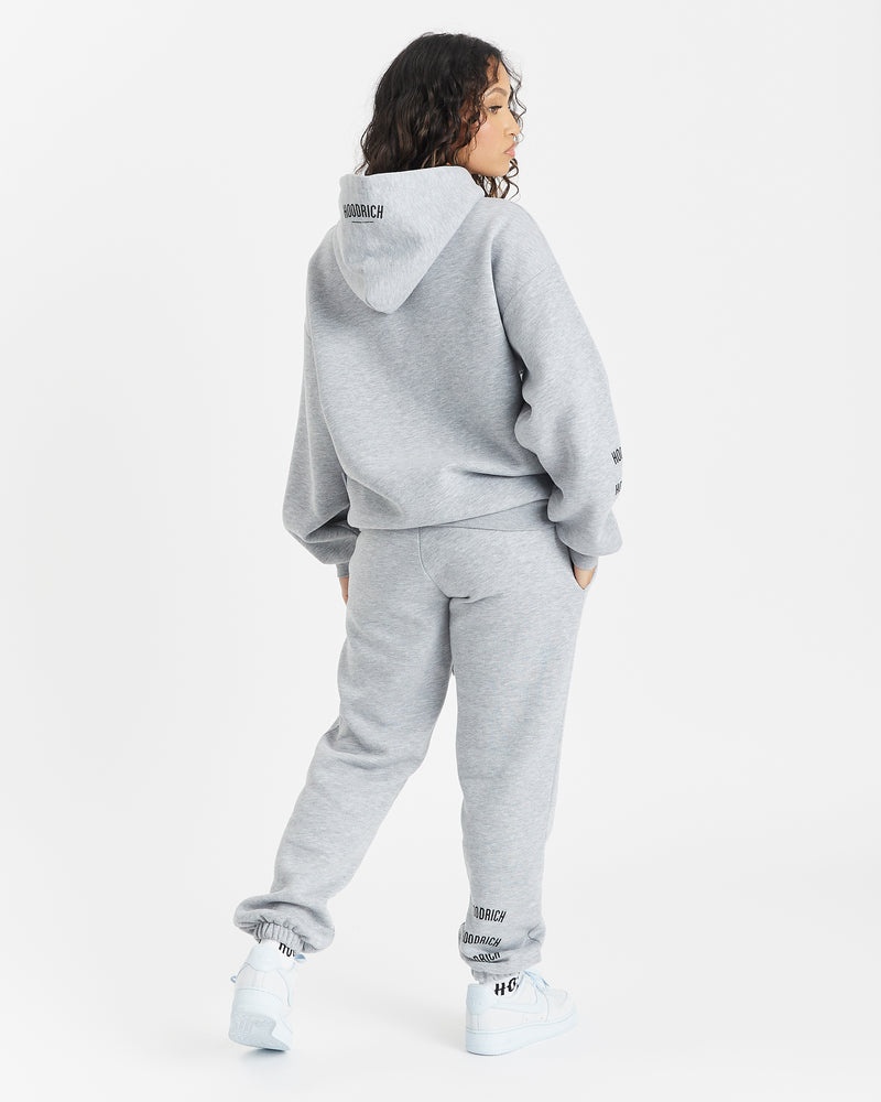 Grey / Blue / Black Women's Hoodrich OG Breeze Hoodie | USA LSEBNA675