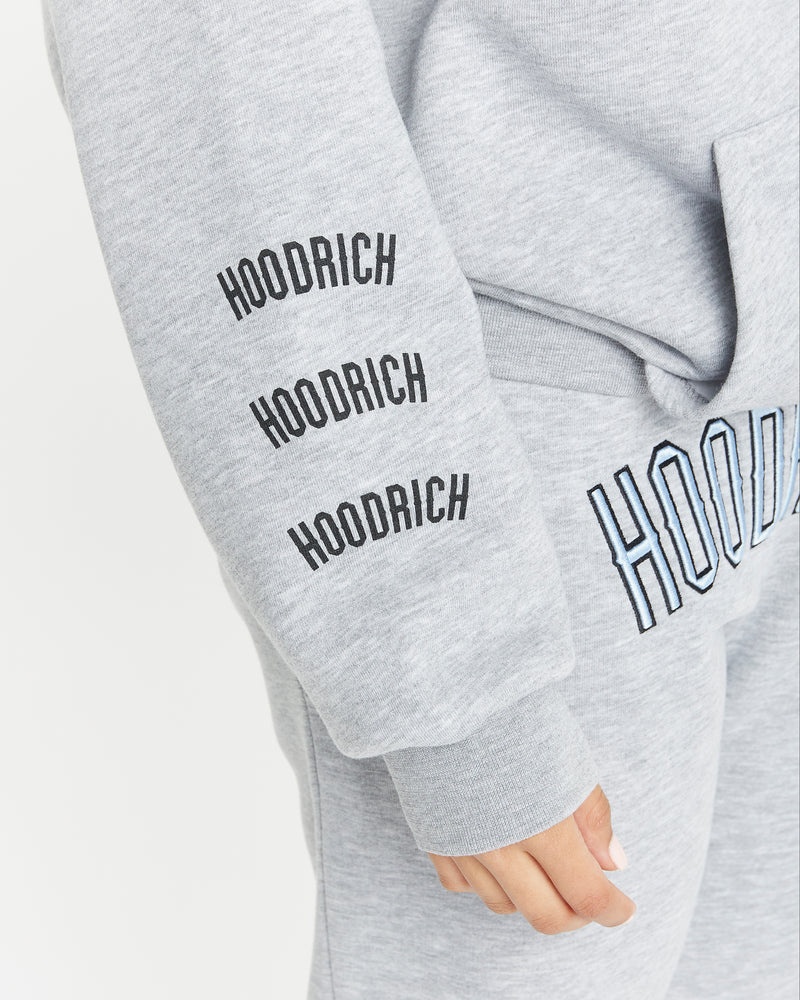 Grey / Blue / Black Women's Hoodrich OG Breeze Hoodie | USA LSEBNA675