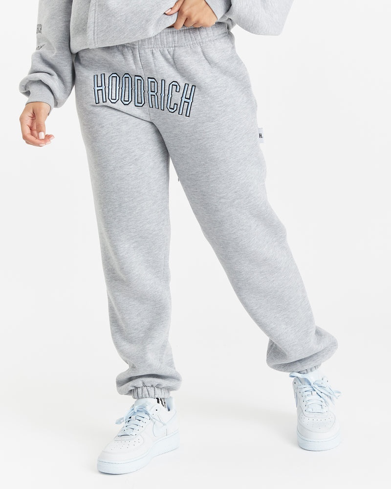 Grey / Blue / Black Women's Hoodrich OG Breeze Joggers | USA ZXTKHB301