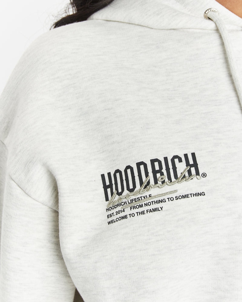 Grey / Camo Women's Hoodrich OG Crescent Hoodie | USA GAMSTB093