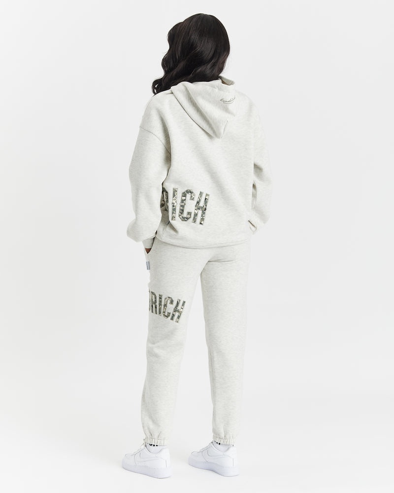 Grey / Camo Women's Hoodrich OG Crescent Joggers | USA KTHOCV538