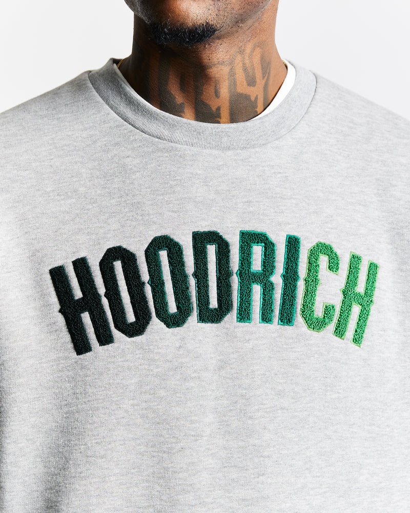 Grey / Green Men's Hoodrich OG Kraze Sweatshirt | USA VILMZP384