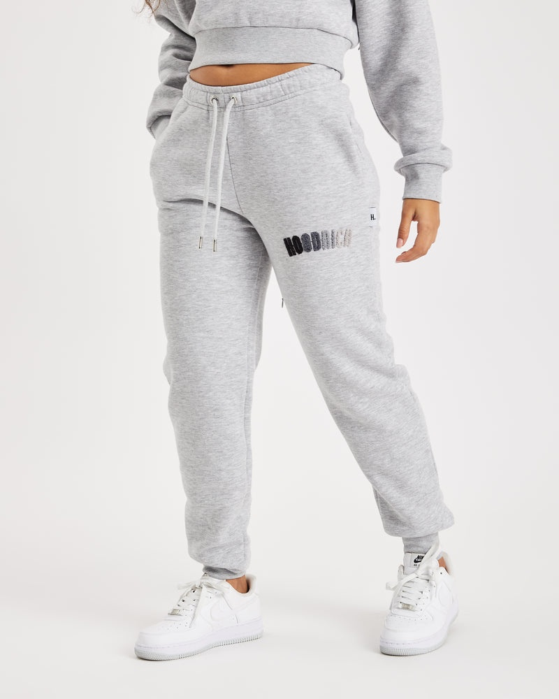 Grey / Grey Women's Hoodrich OG Kraze Joggers | USA YDTUNG956