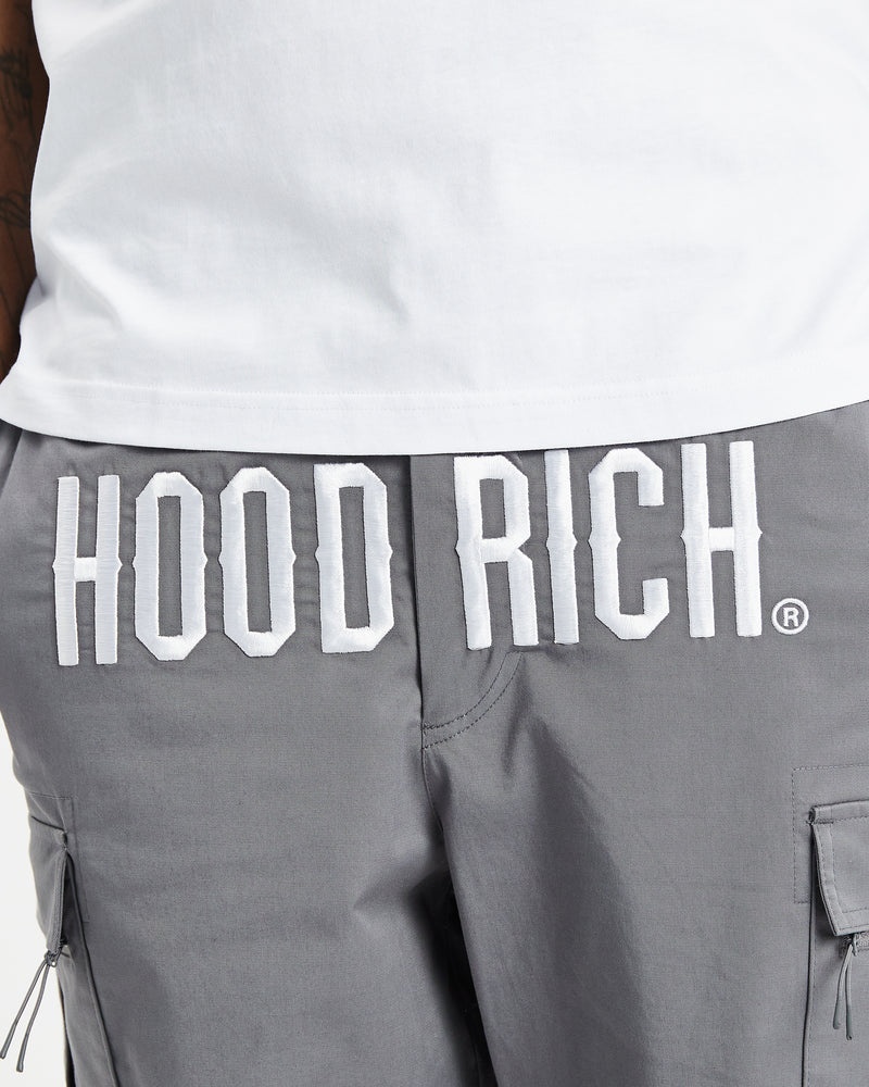 Orange / White Men's Hoodrich OG Trek Cargo Pants | USA KPSJTM274