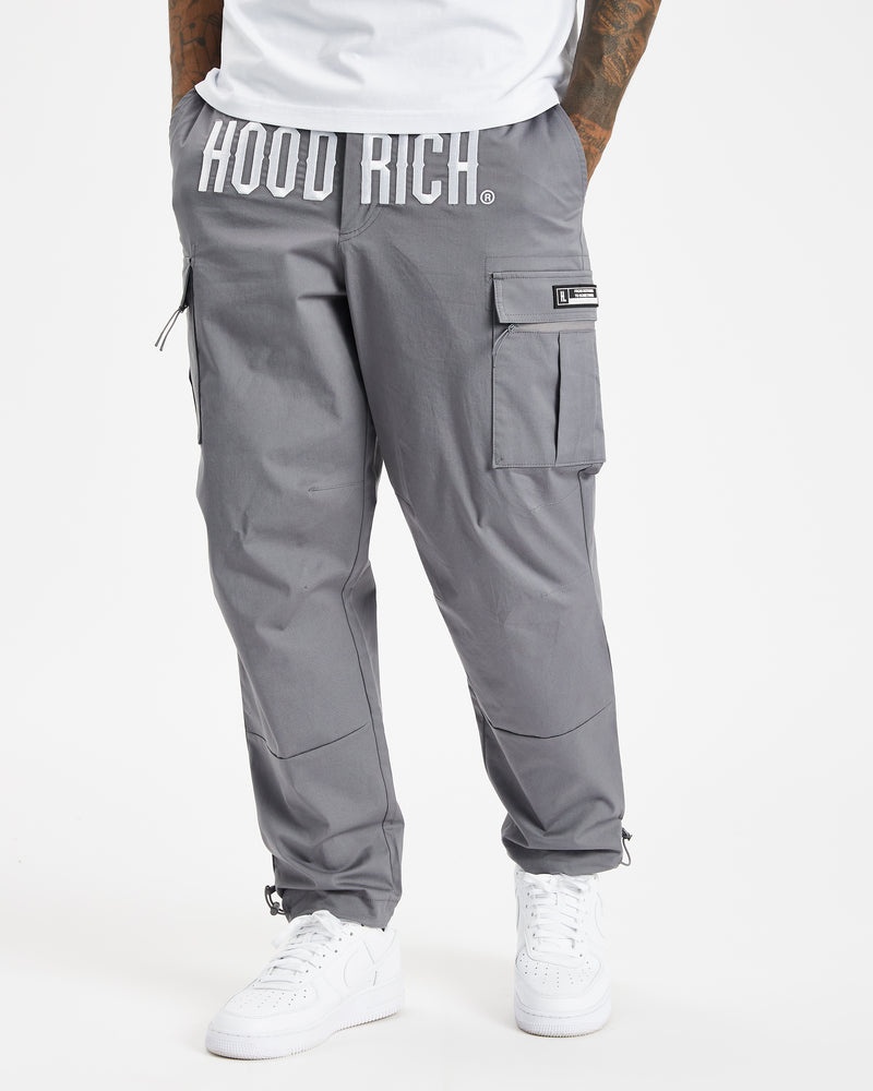 Orange / White Men\'s Hoodrich OG Trek Cargo Pants | USA KPSJTM274