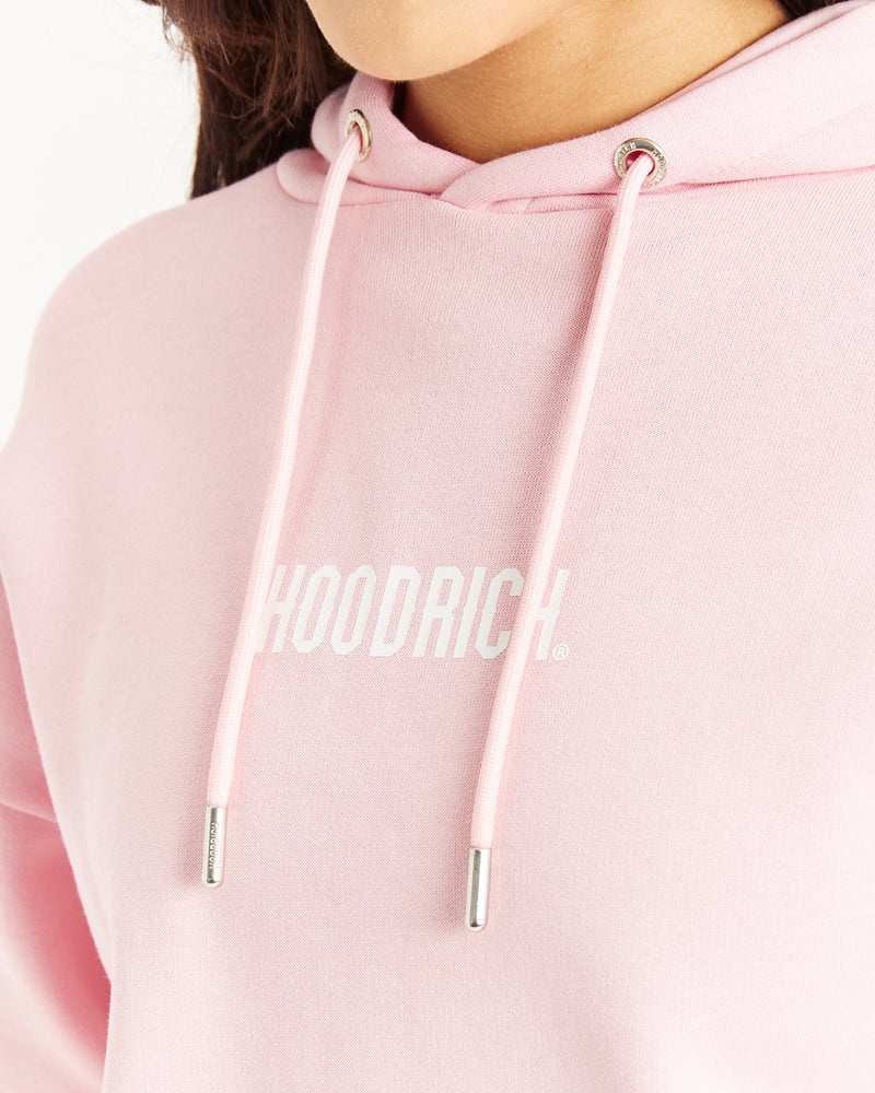 Pink / White Women's Hoodrich OG Storm Logo Hoodie | USA OPHNWV245