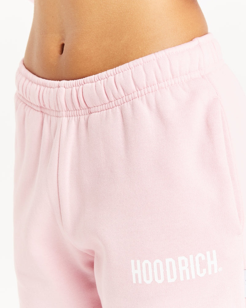 Pink / White Women's Hoodrich OG Storm Logo Joggers | USA CPEQDO076