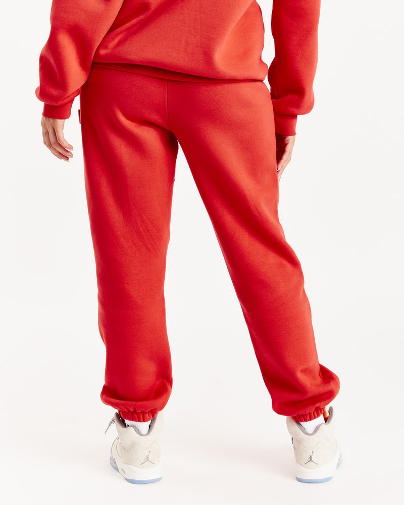 Red / White Women's Hoodrich OG Storm Joggers | USA CEPDGN802