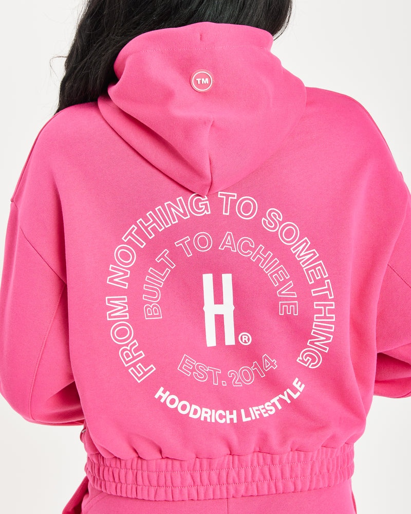 White Women's Hoodrich OG Revolve Hoodie | USA HZNOLR586