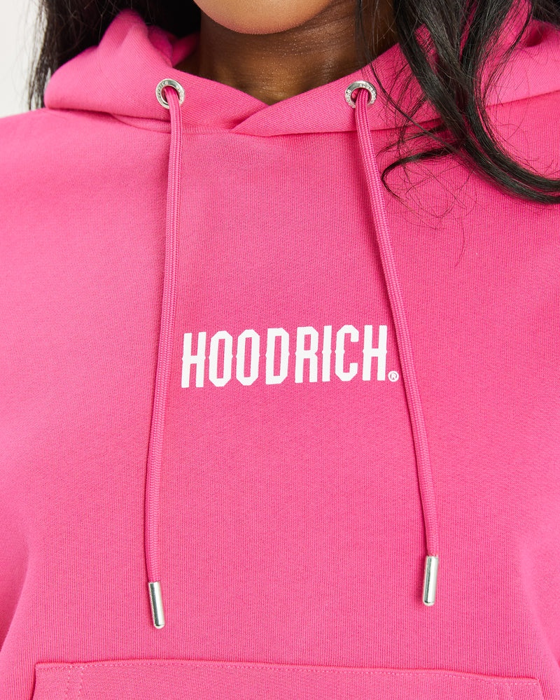 White Women's Hoodrich OG Revolve Hoodie | USA HZNOLR586