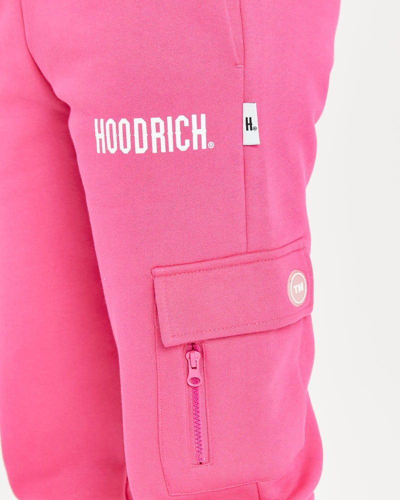 White Women's Hoodrich OG Revolve Joggers | USA NIPOGB920