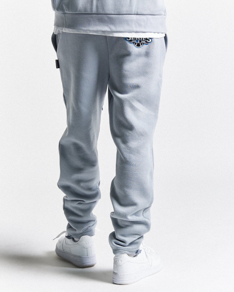 White / Blue Men's Hoodrich Stadium Joggers | USA HBJPQR154