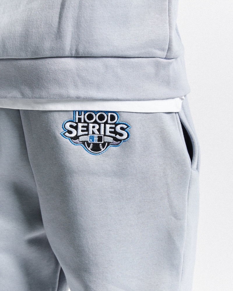 White / Blue Men's Hoodrich Stadium Joggers | USA HBJPQR154